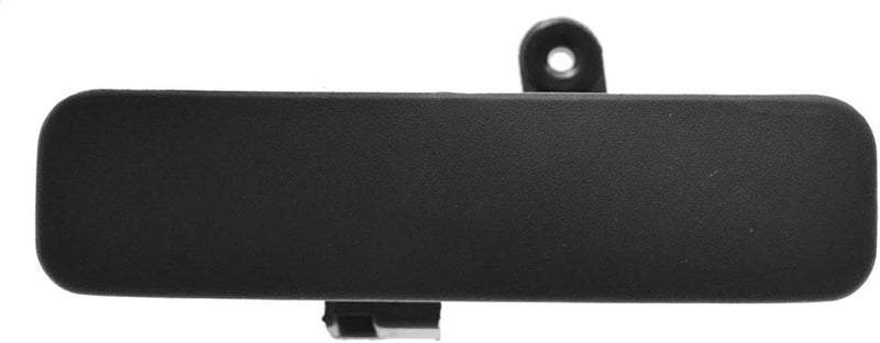 TRQ Front Exterior Door Handle Textured Black RH Right Passenger Side Compatible with 1992-2014 Ford E150 / 1992-2014 E250 / 1992-1998 E350 / 1999-2015 E350 SD / 1996-2015 E450 - Image 1